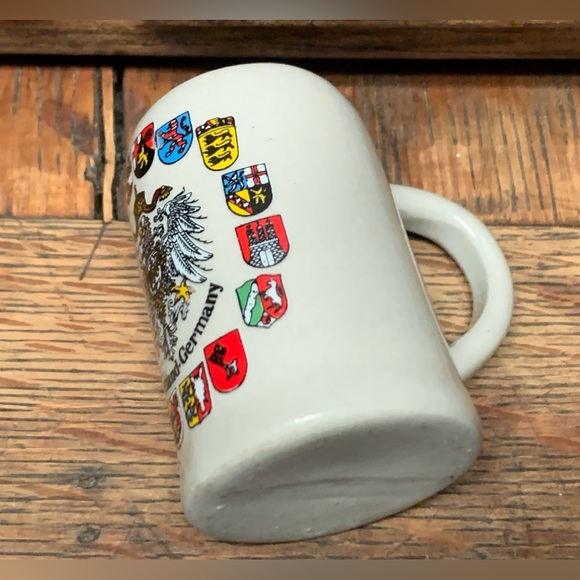 Vintage Miniature Ceramic Germany Deutschland Beer Stein Shot Glass - Picture 13 of 16